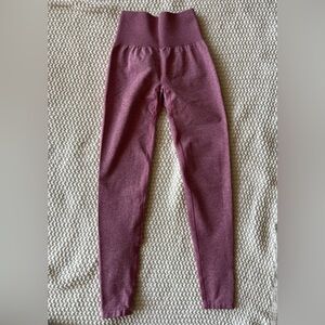 Maroon NVGTN Seamless Leggings - XS